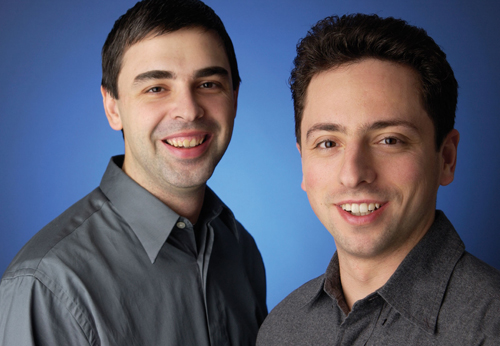 Larry Pageand Sergey Brin